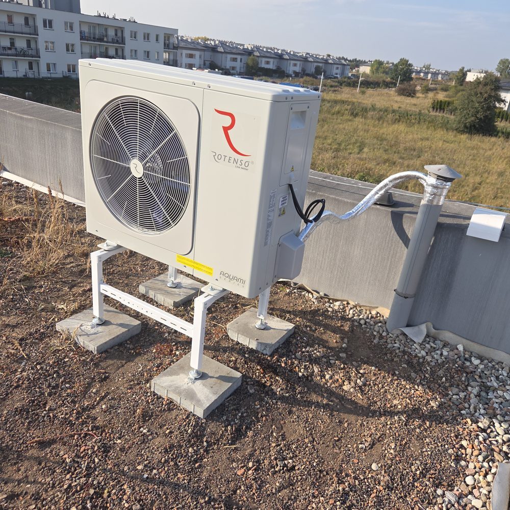Pompa ciepła Rotenso – realizacja Wentotech