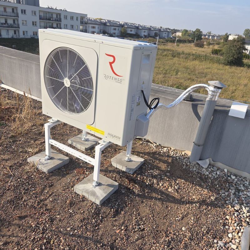 Pompa ciepła Rotenso – realizacja Wentotech